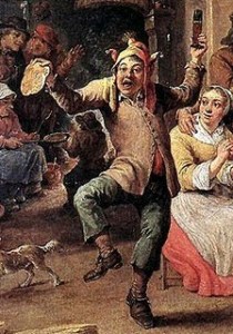 He's revelling now, but tomorrow he'll feel slaughtered!