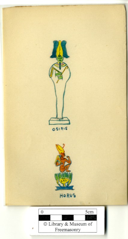 Osiris and Harpocrates